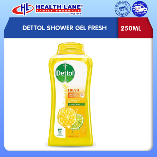 DETTOL SABUN MANDI FRESH (250ML)